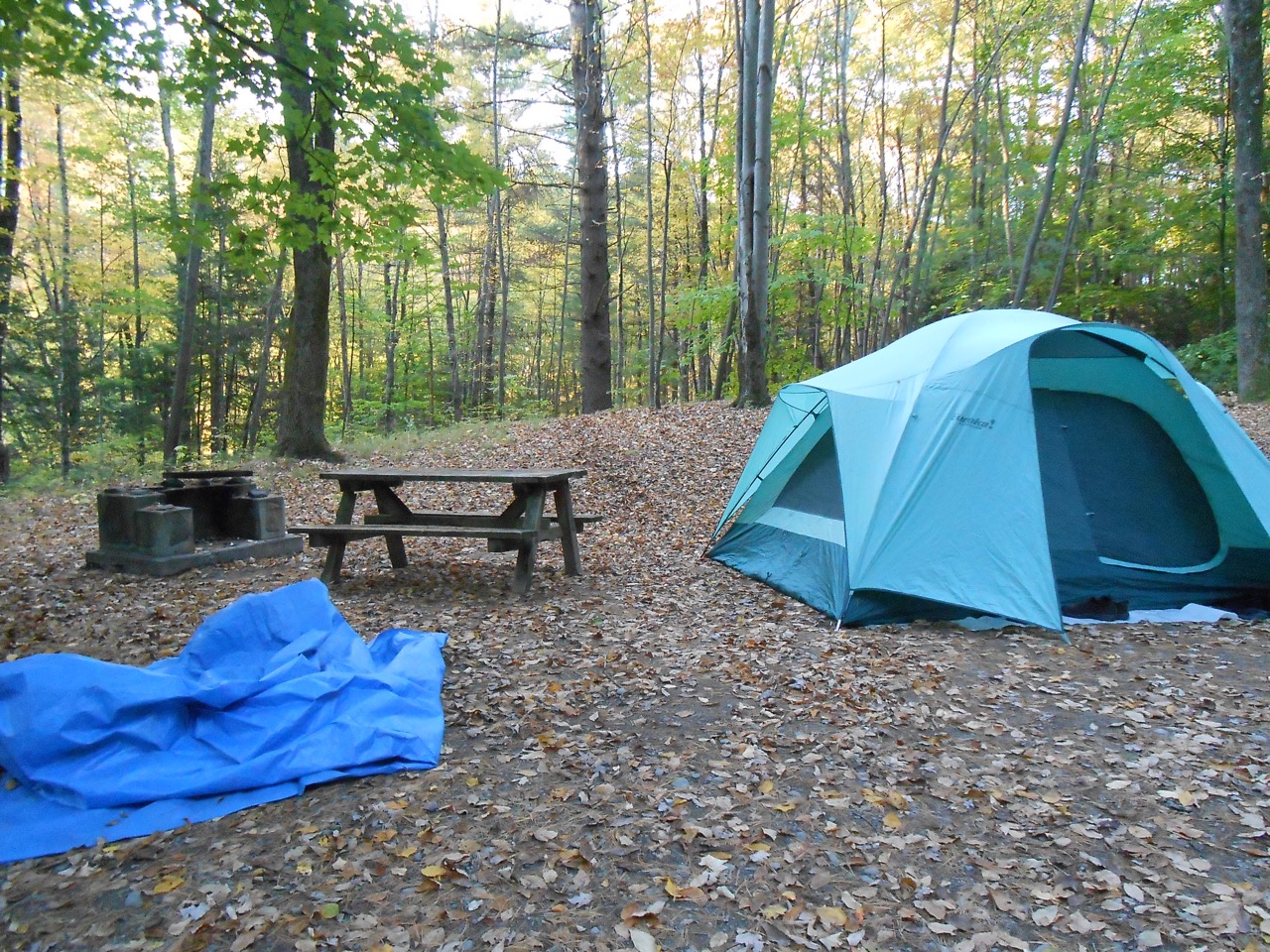 Our campsite