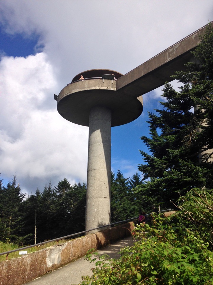 Clingman's Dome viewing platform